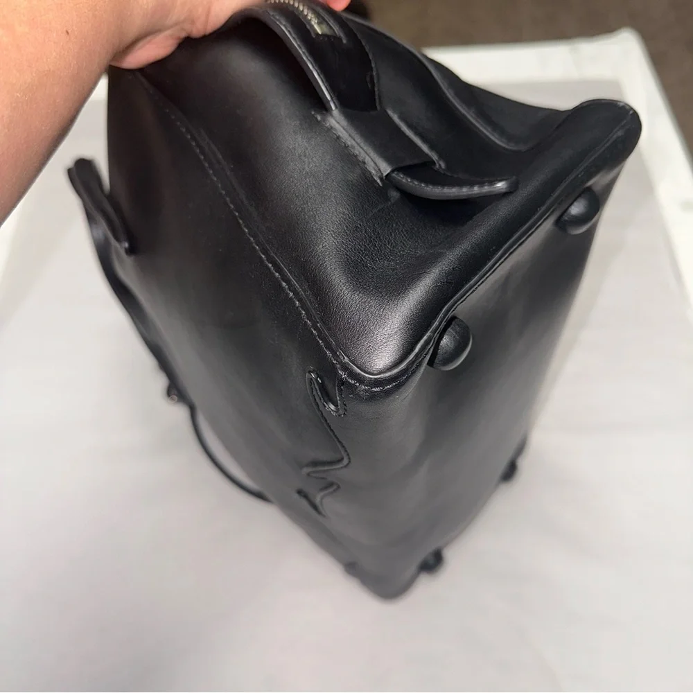 🐝🐝SOLD🐝🐝3.1 PHILLIP LIM Ames Patchwork Black Leather Flap Crossbody Bag - Picture 12 of 12